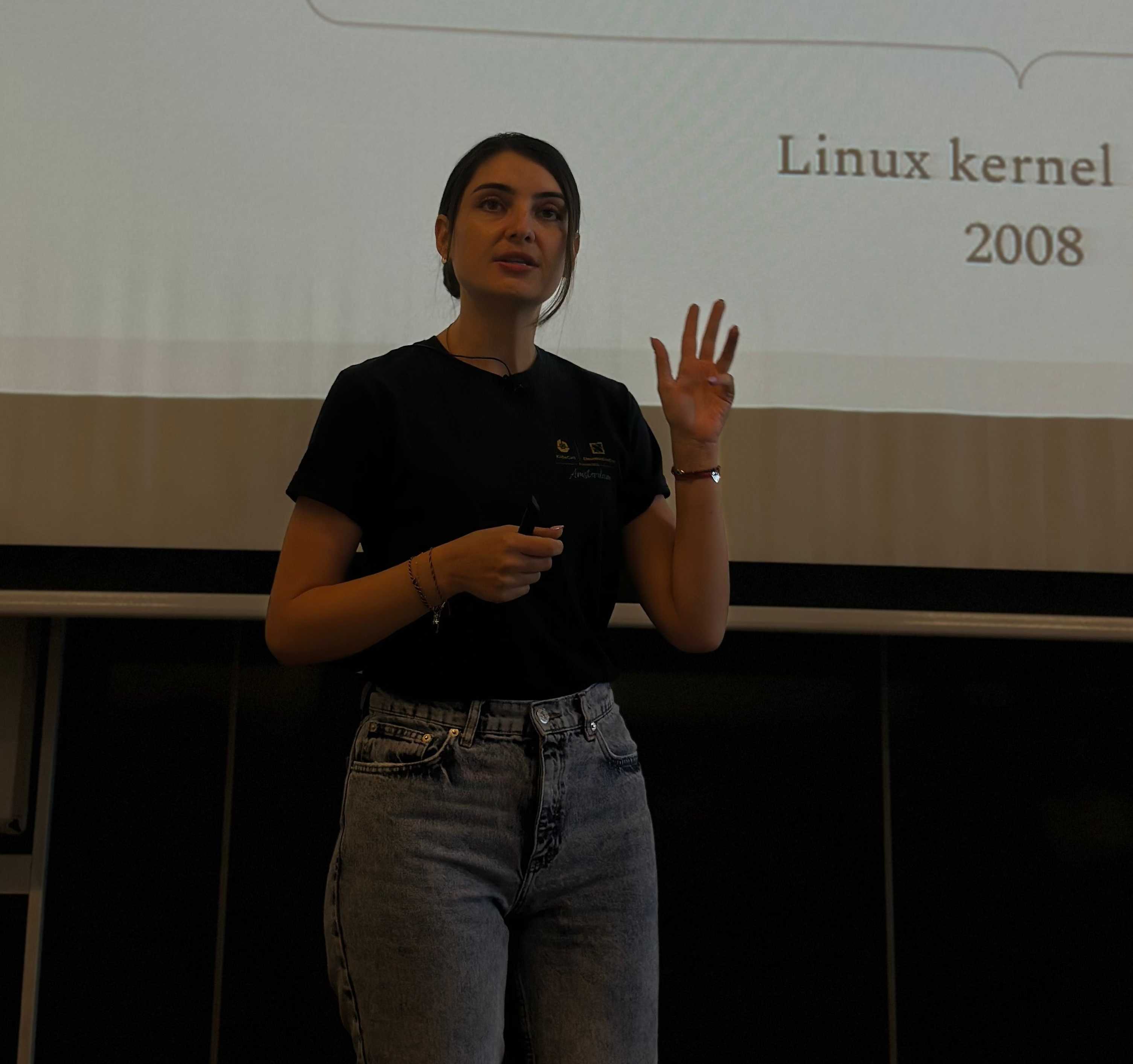 Community members engaged in discussion at CNCF Istanbul event